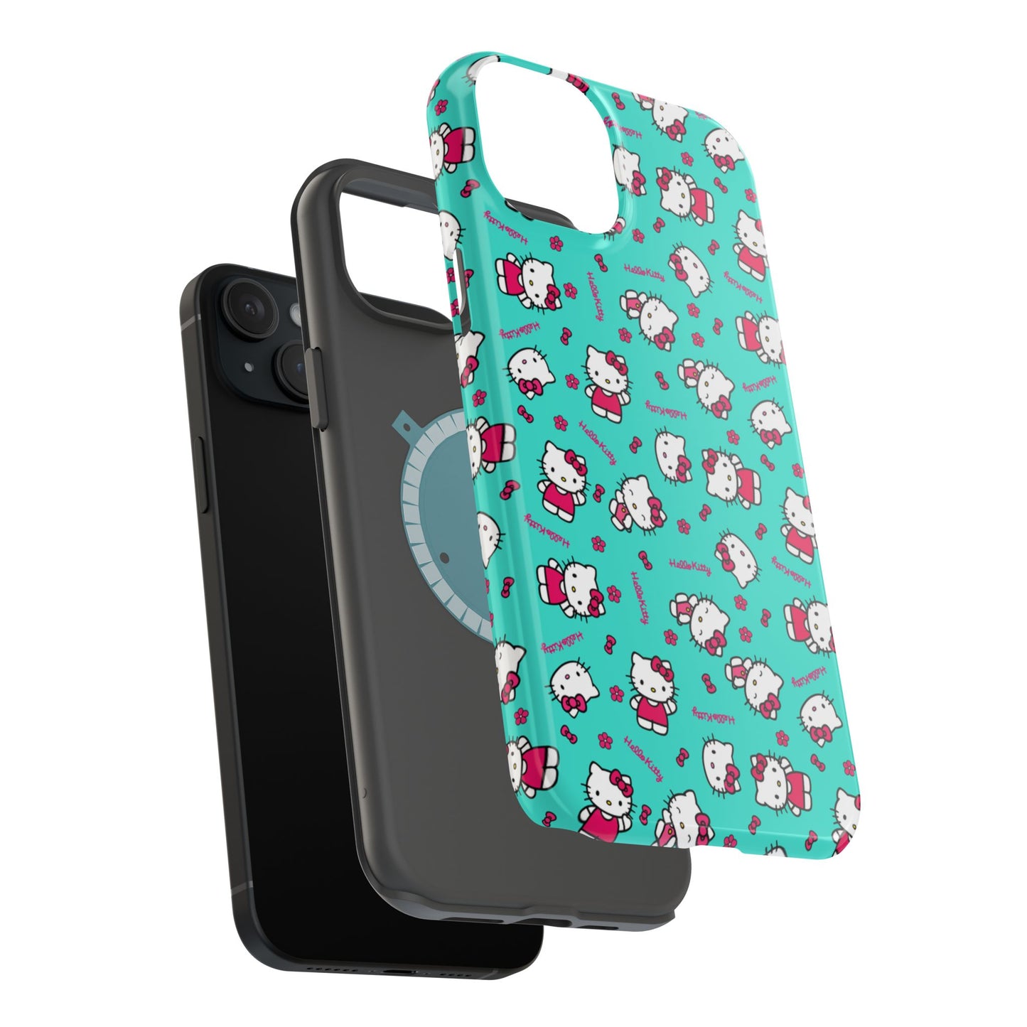 Cute Hello Kitty Magnetic Tough Case - Durable Phone Protection with Adorable Design