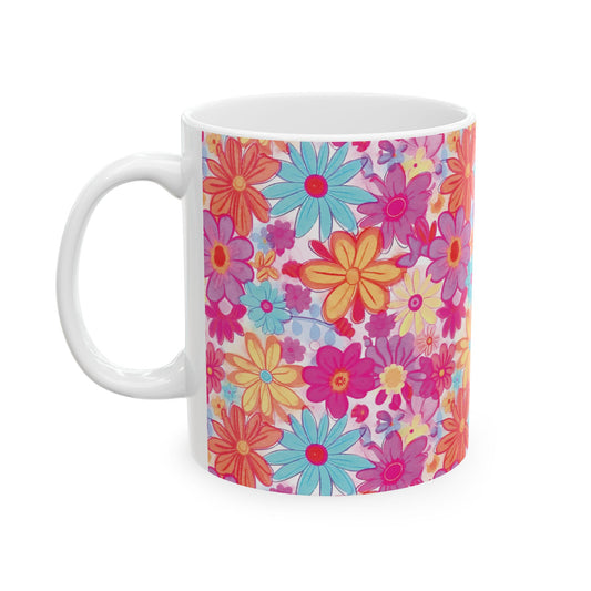 Cute Spring Flowers Coffee Mug (11oz)
