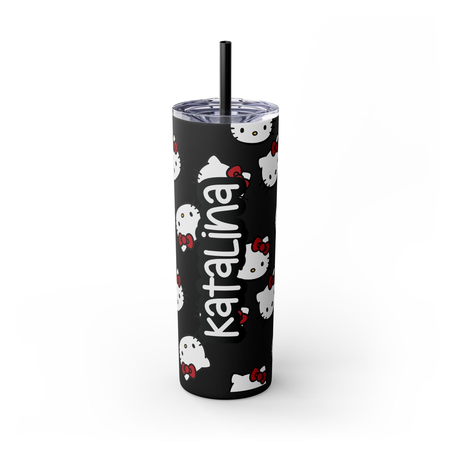 Personalized Hello Kitty Tumbler with Straw, 20oz