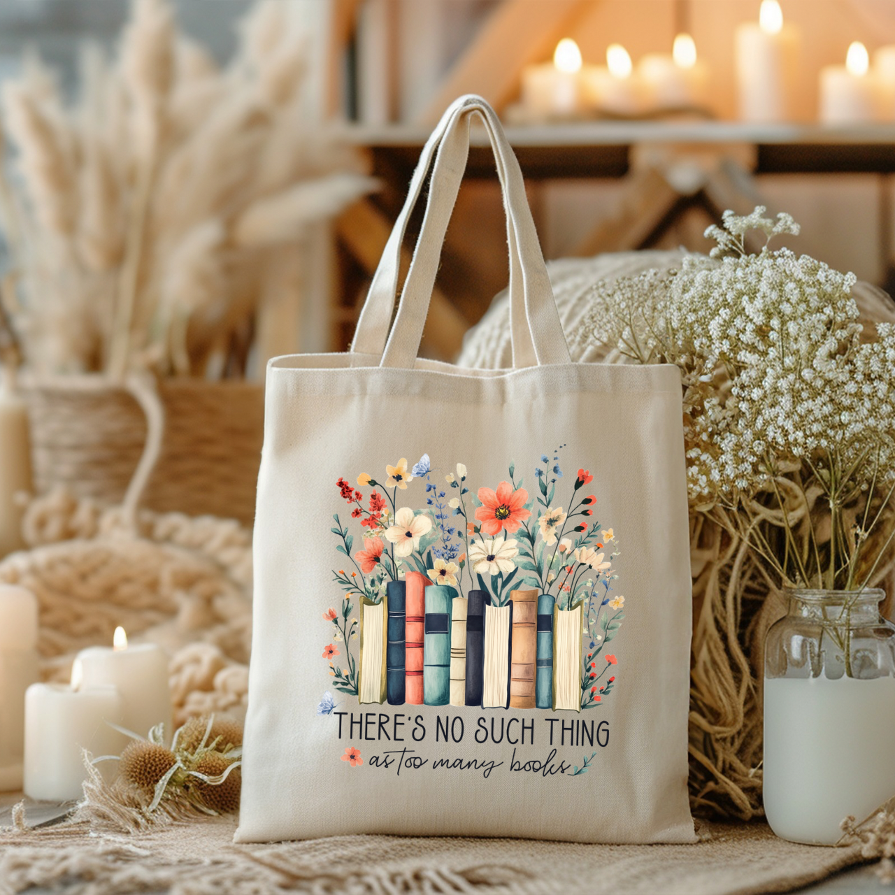 Booklover Tote Bag