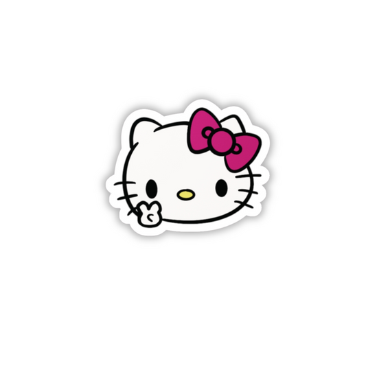 Cute Hello Kitty Sticker (waterproof)