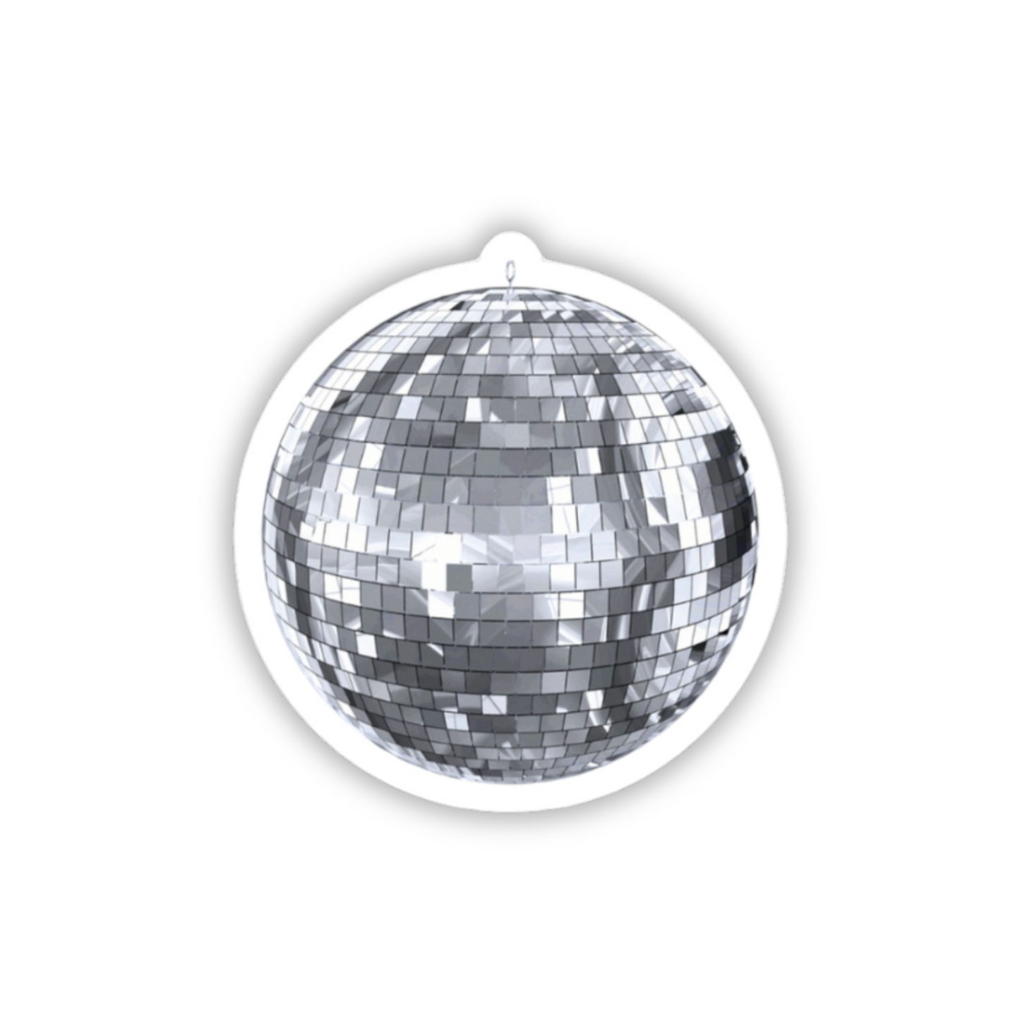 Disco Ball Sticker (waterproof) 2”x2”
