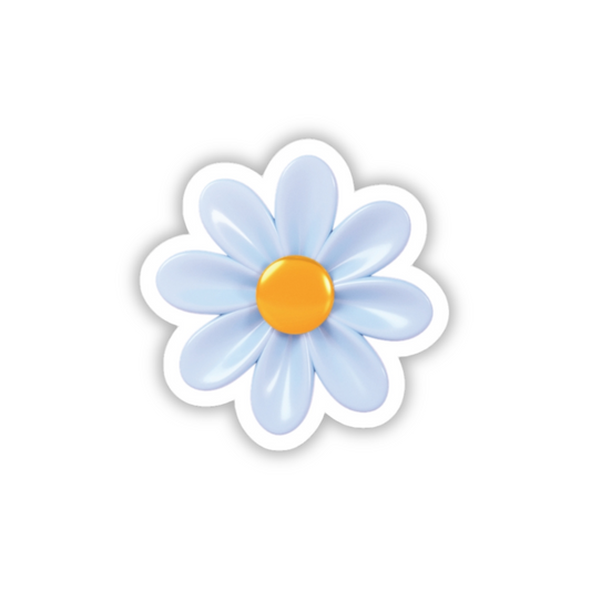 Cute Flower Decorative Sticker (waterproof) 2”x2”