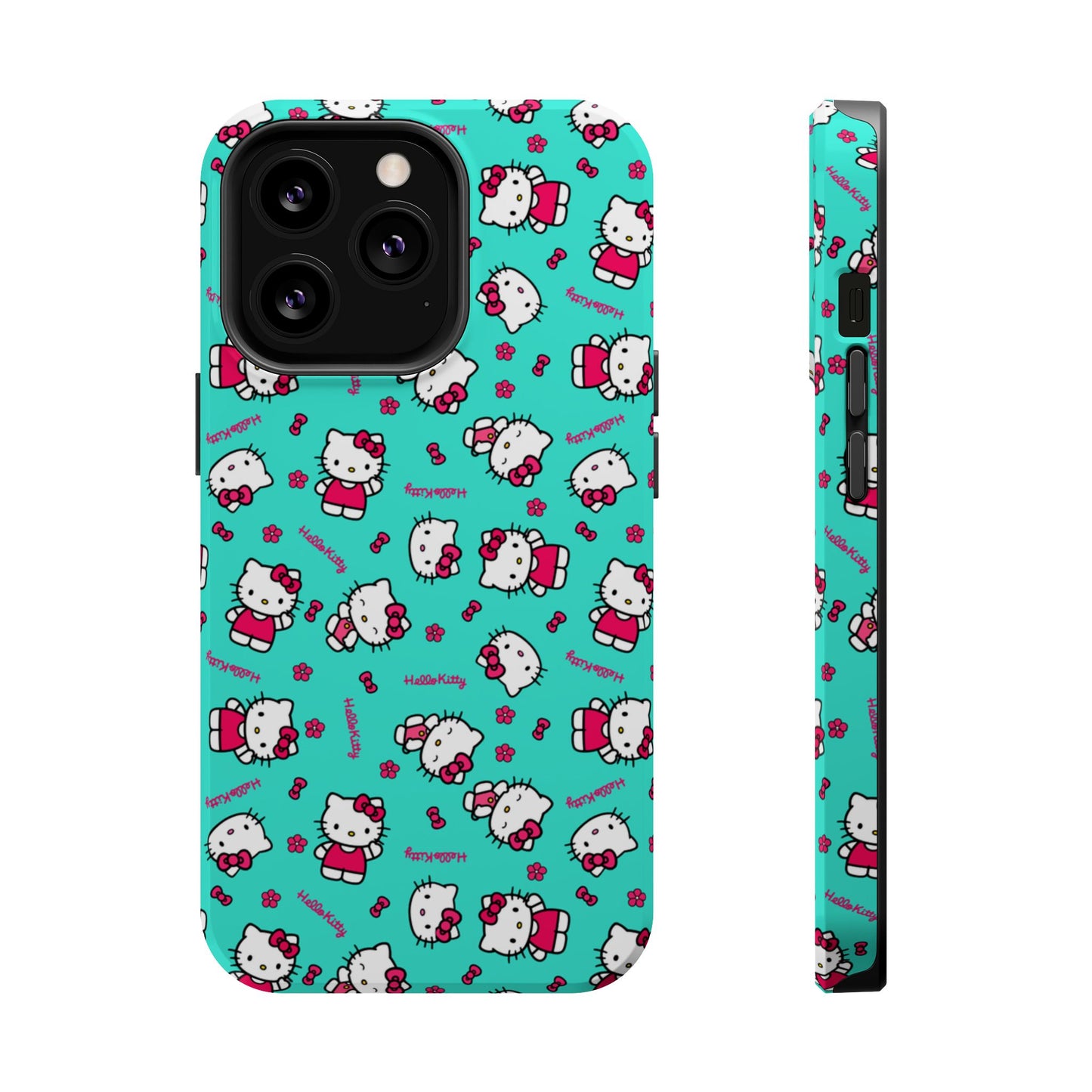 Cute Hello Kitty Magnetic Tough Case - Durable Phone Protection with Adorable Design