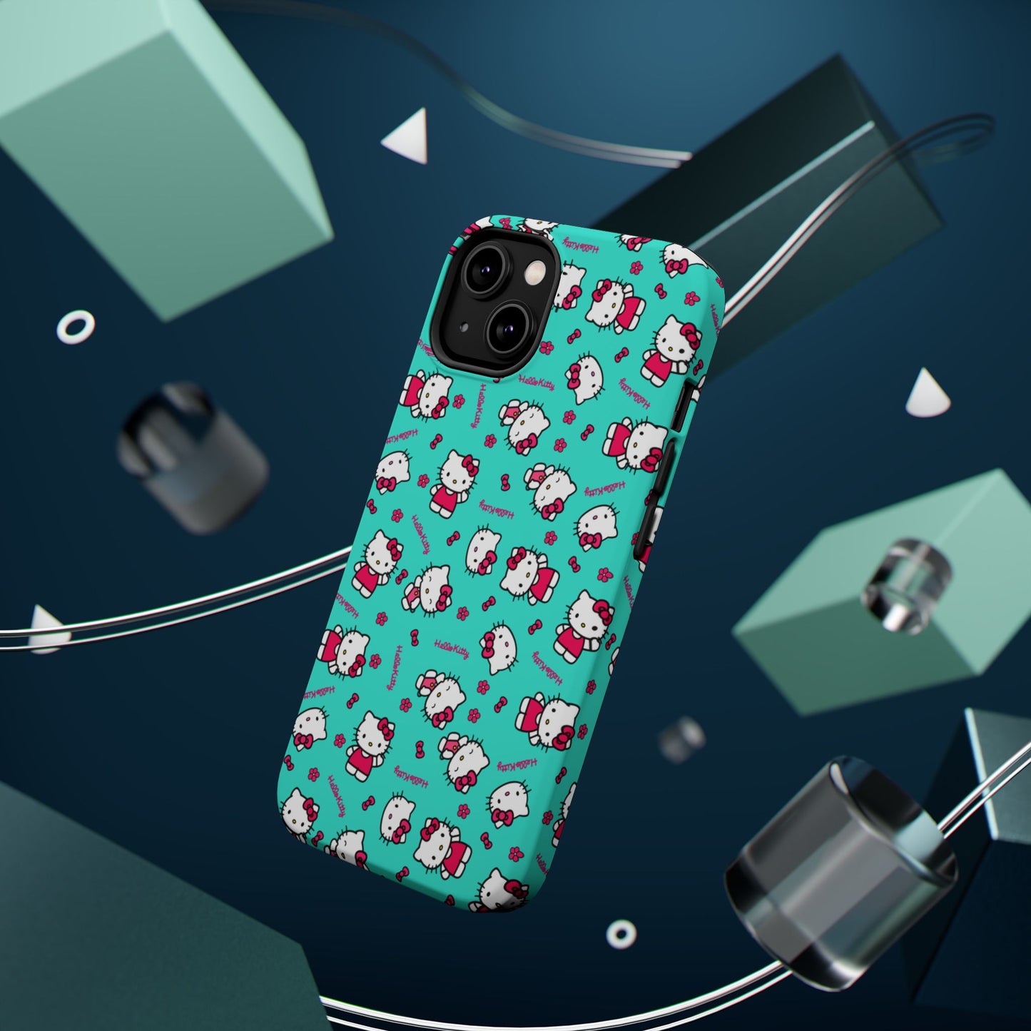 Cute Hello Kitty Magnetic Tough Case - Durable Phone Protection with Adorable Design