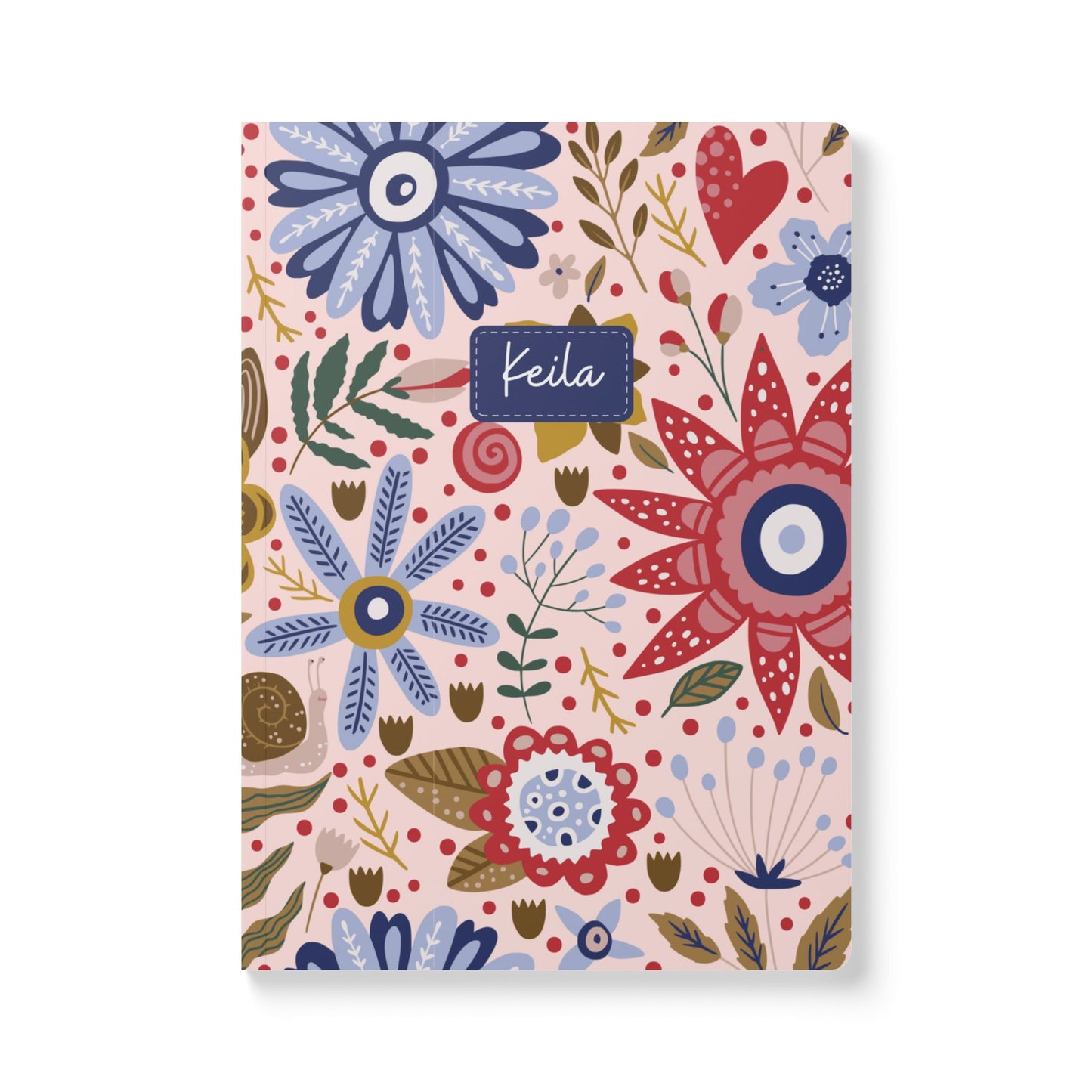 Personalized Softcover Journal | Notebook 5.75” x 8”