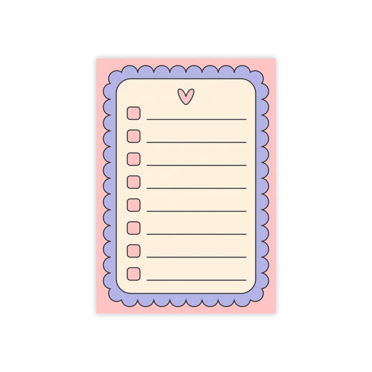 Cute Notepad | To- Do List