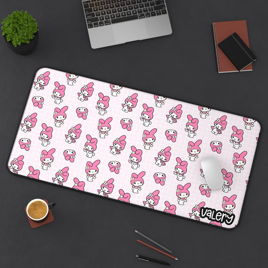 Cute My Melody Desk Mat, Hello Kitty Desk Mat | Cozy Office Decor, Gaming Mouse Pad, Unique Gift for Her, Aesthetic Desk Accessories, Cute Home Office Essentials