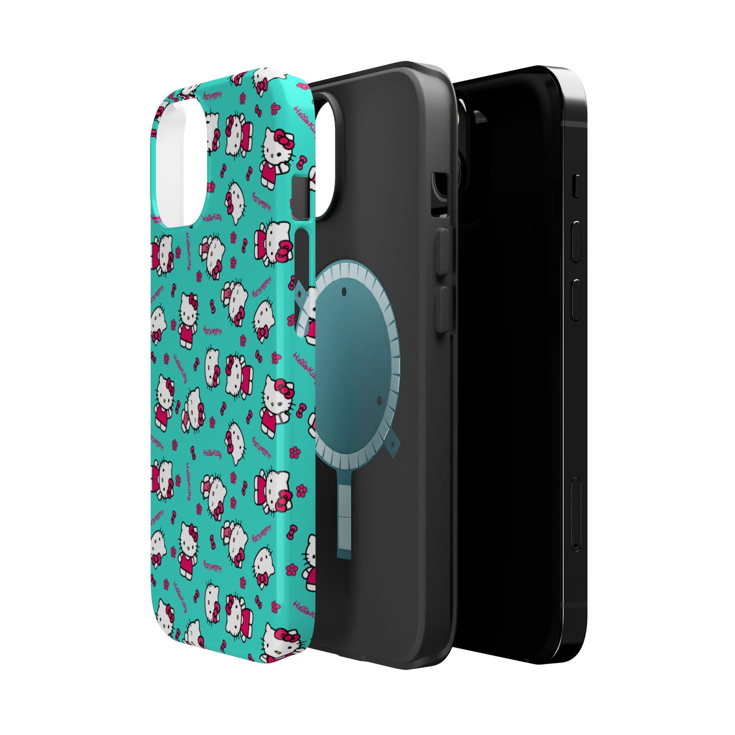 Cute Hello Kitty Magnetic Tough Case - Durable Phone Protection with Adorable Design