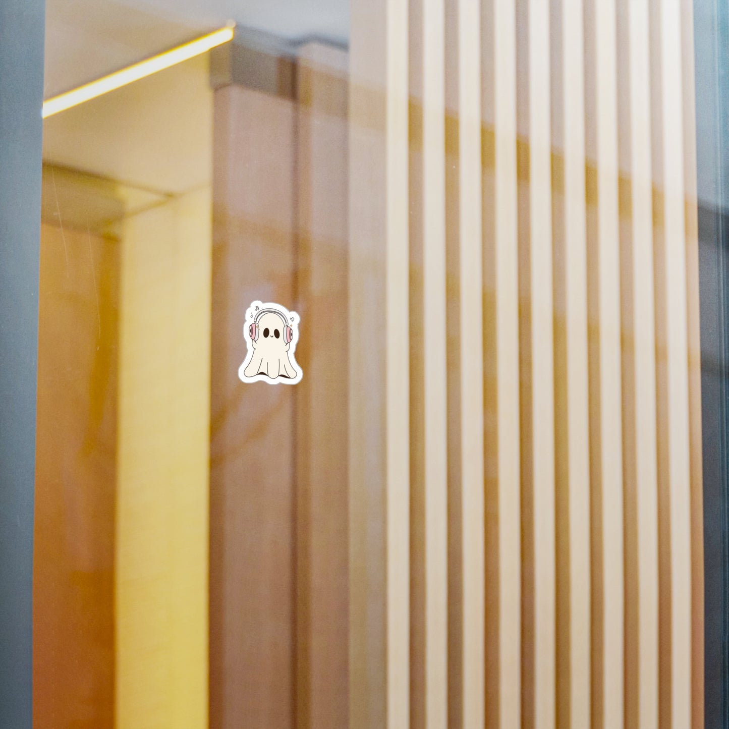 Cute Ghosty Sticker (waterproof) 1”x1”