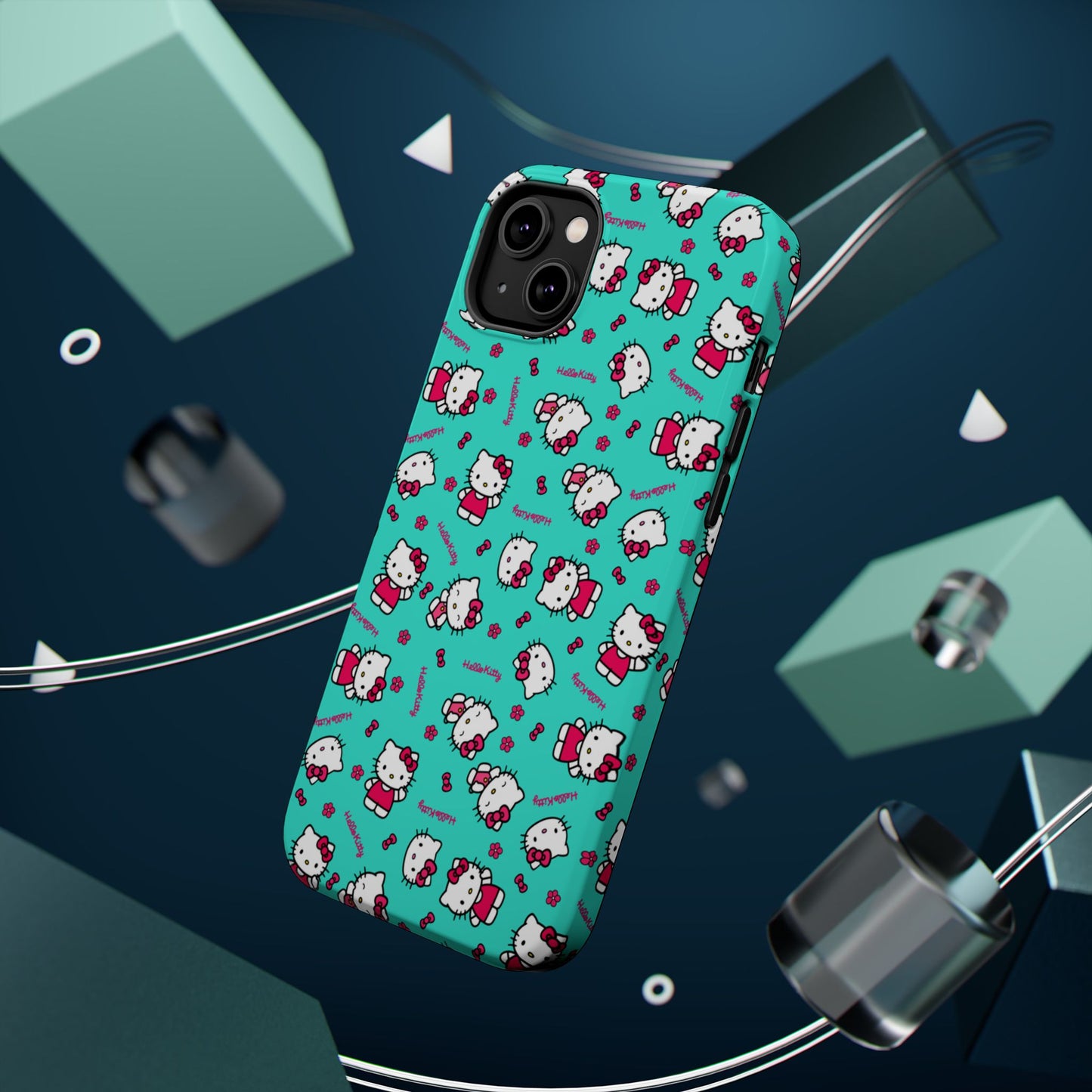 Cute Hello Kitty Magnetic Tough Case - Durable Phone Protection with Adorable Design