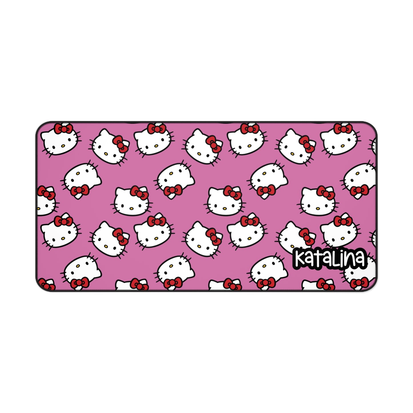 Personalized Hello Kitty Desk Mat | Cute Desk Pads