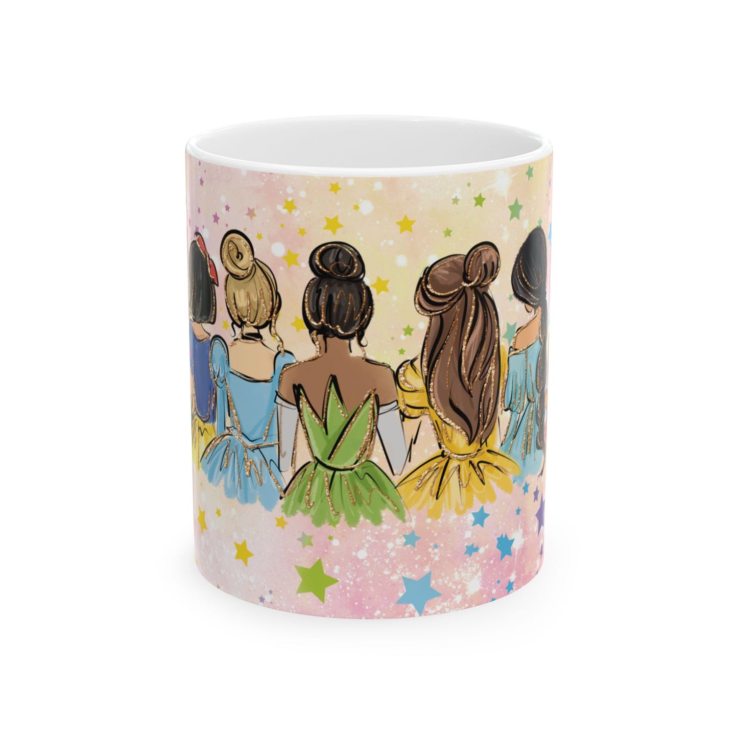 Cute Disney Princess Coffee Mug (11oz)