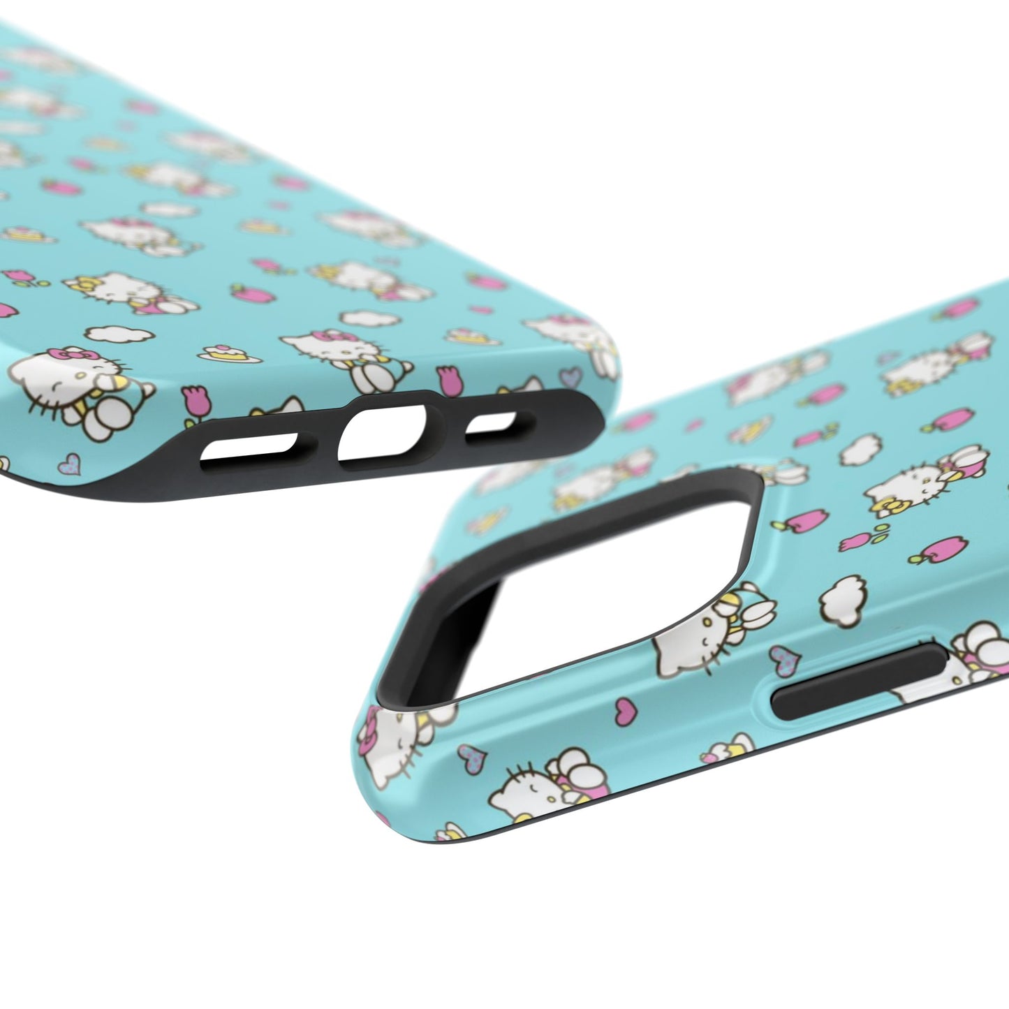 Cute Hello Kitty Magnetic Tough Case - Durable Phone Protection with Adorable Design
