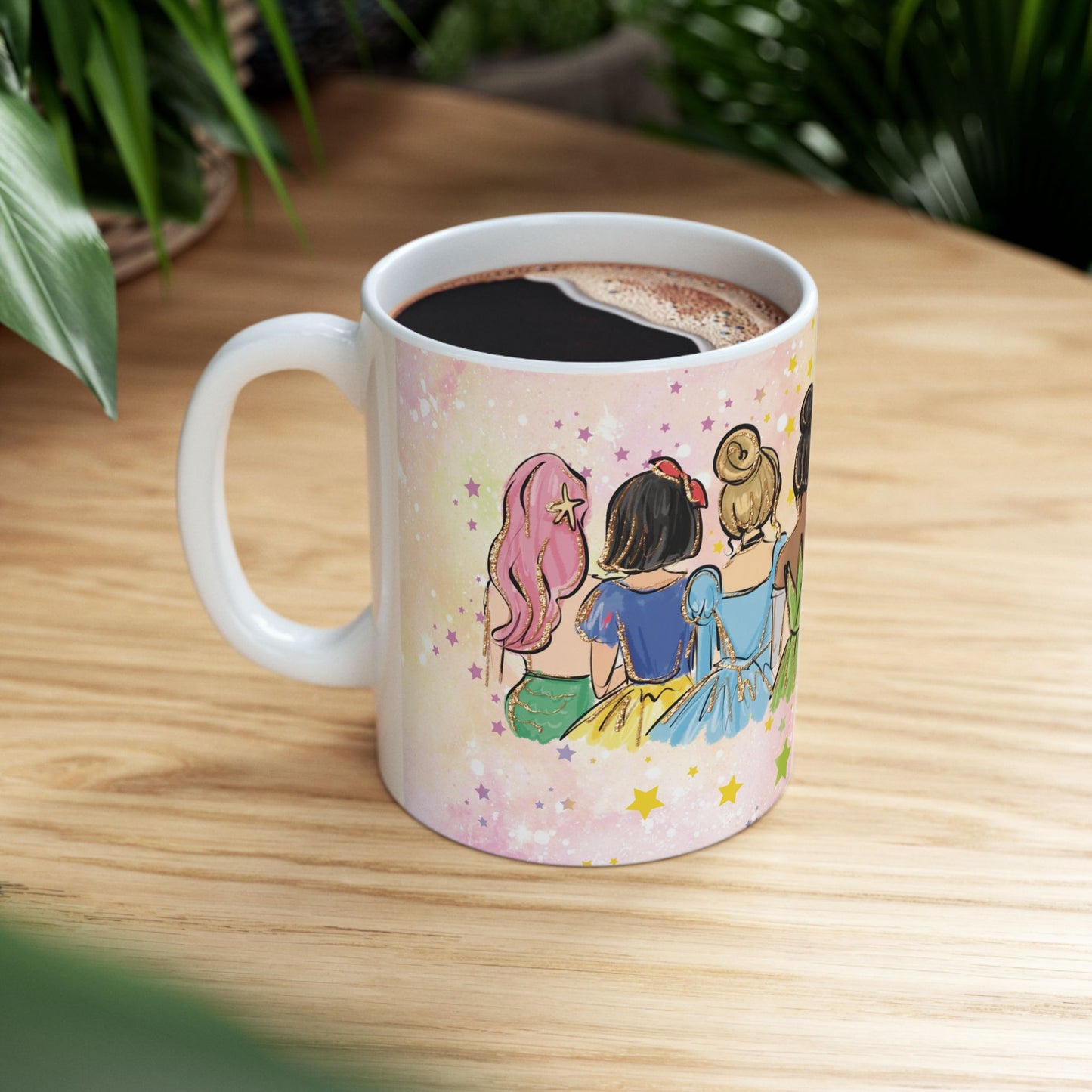 Cute Disney Princess Coffee Mug (11oz)