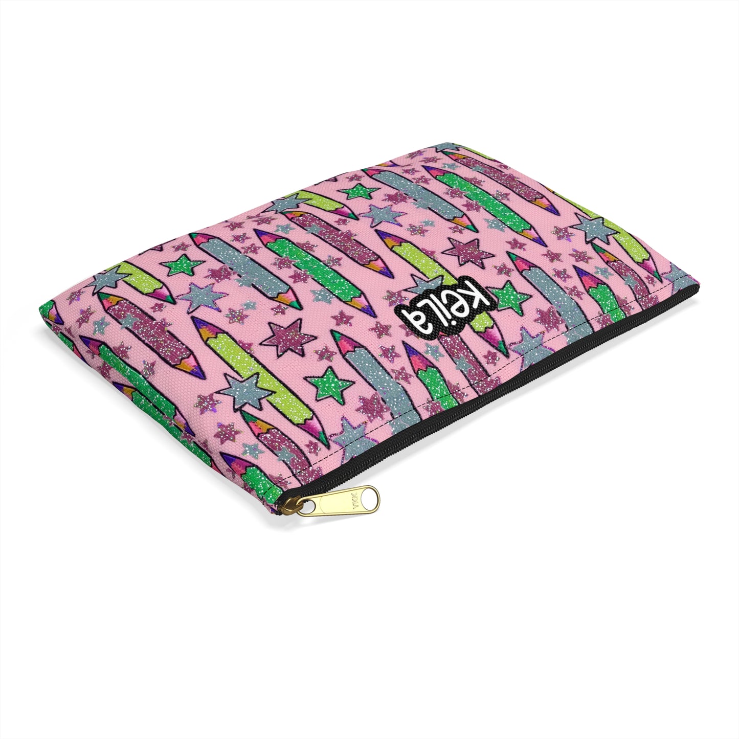 Teacher Pencil Case | Teacher Accessory Pouch with Colorful Bow Design - Perfect Gift for Educators