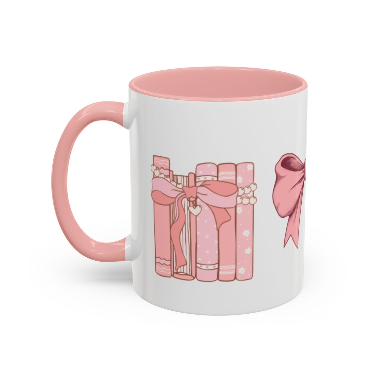 Coquette Booklover Pink Coffee Mug (11oz)