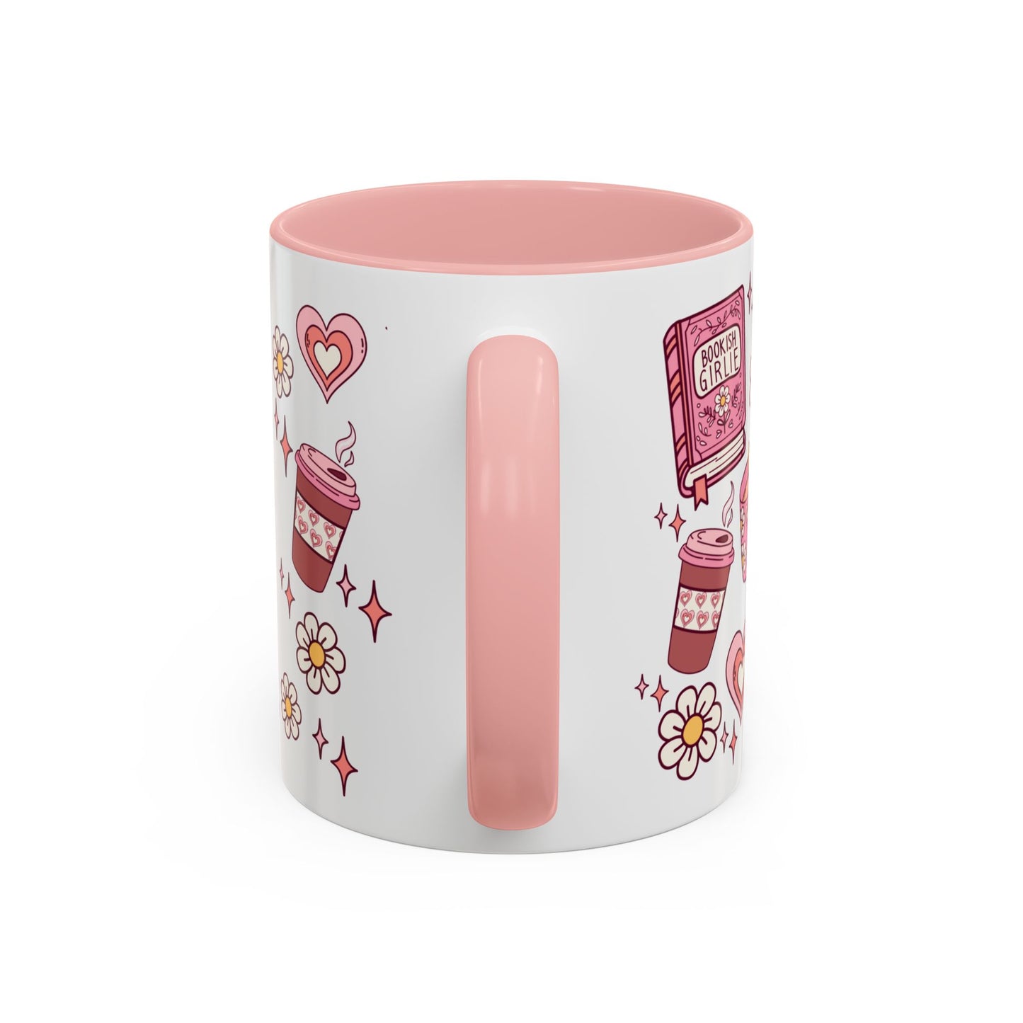 Booklover Pink Coffee Mug (11oz)
