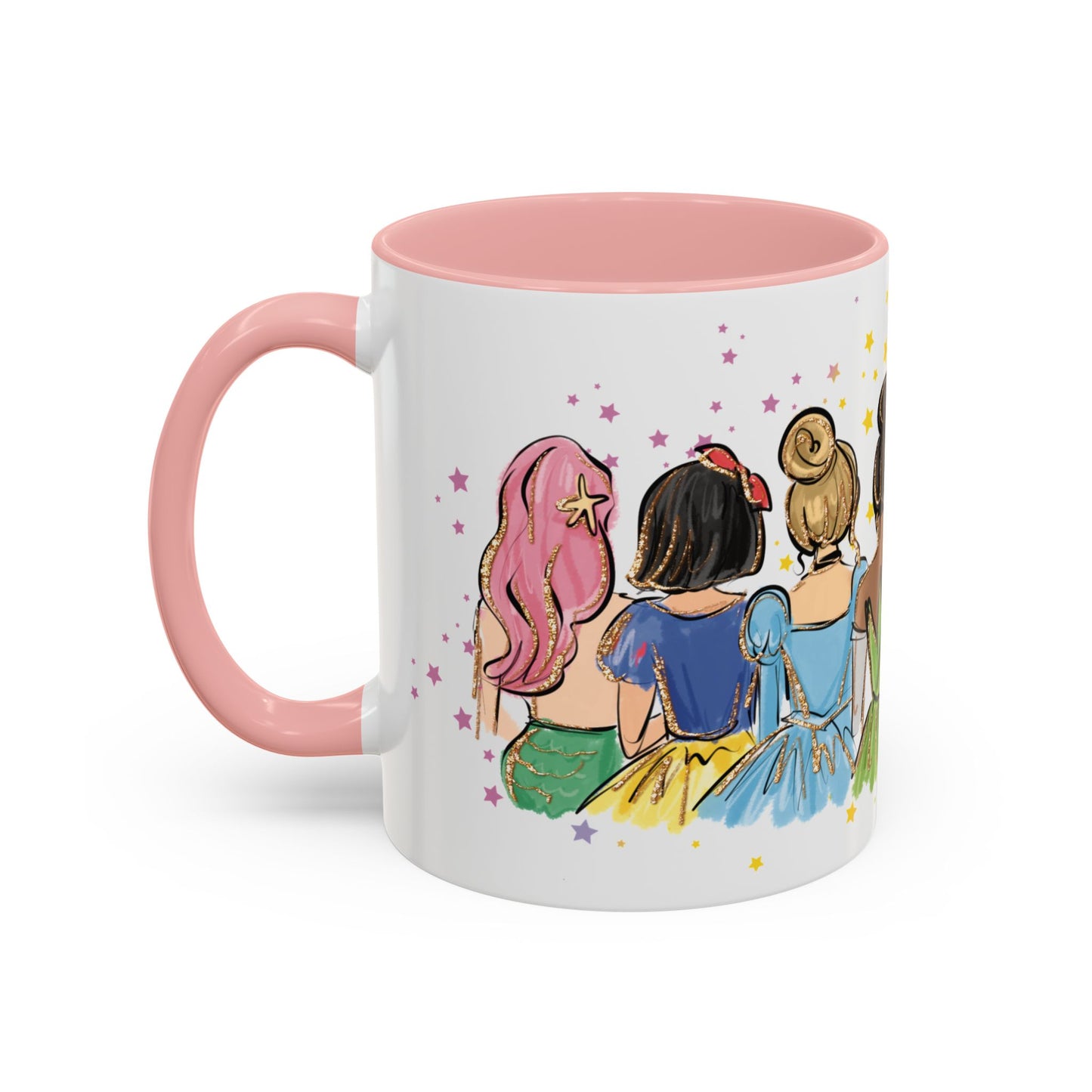 Cute Pink Disney Princess Coffee Mug (11oz)