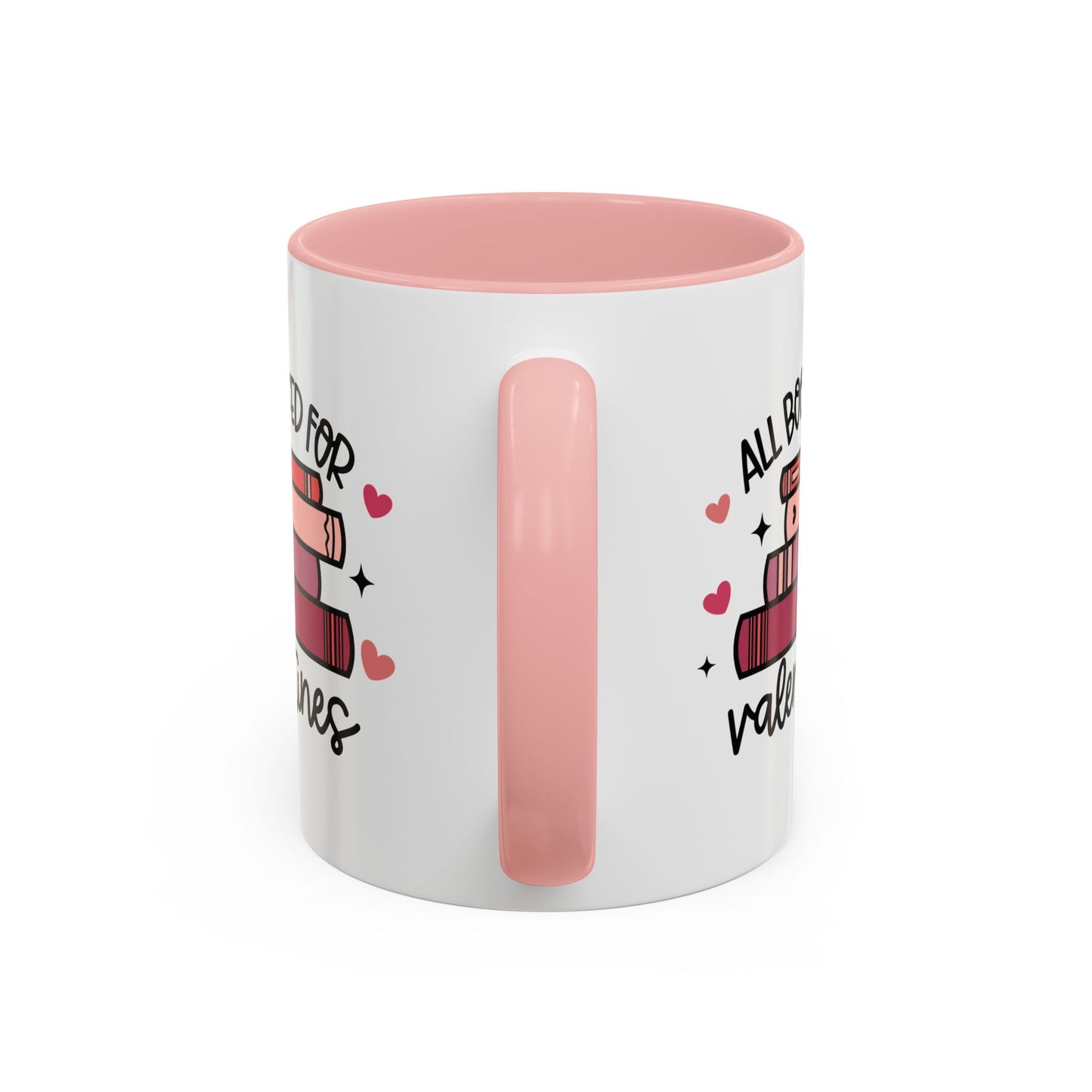 Booklover Valentines Coffee Mug (11oz) | Booked for Valentines Mug