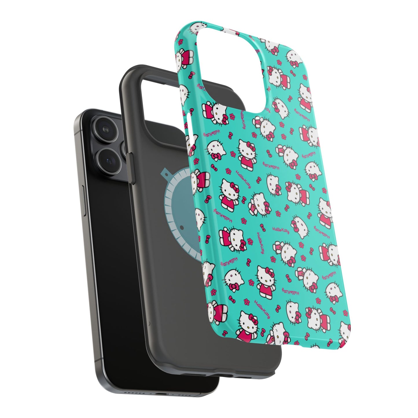 Cute Hello Kitty Magnetic Tough Case - Durable Phone Protection with Adorable Design
