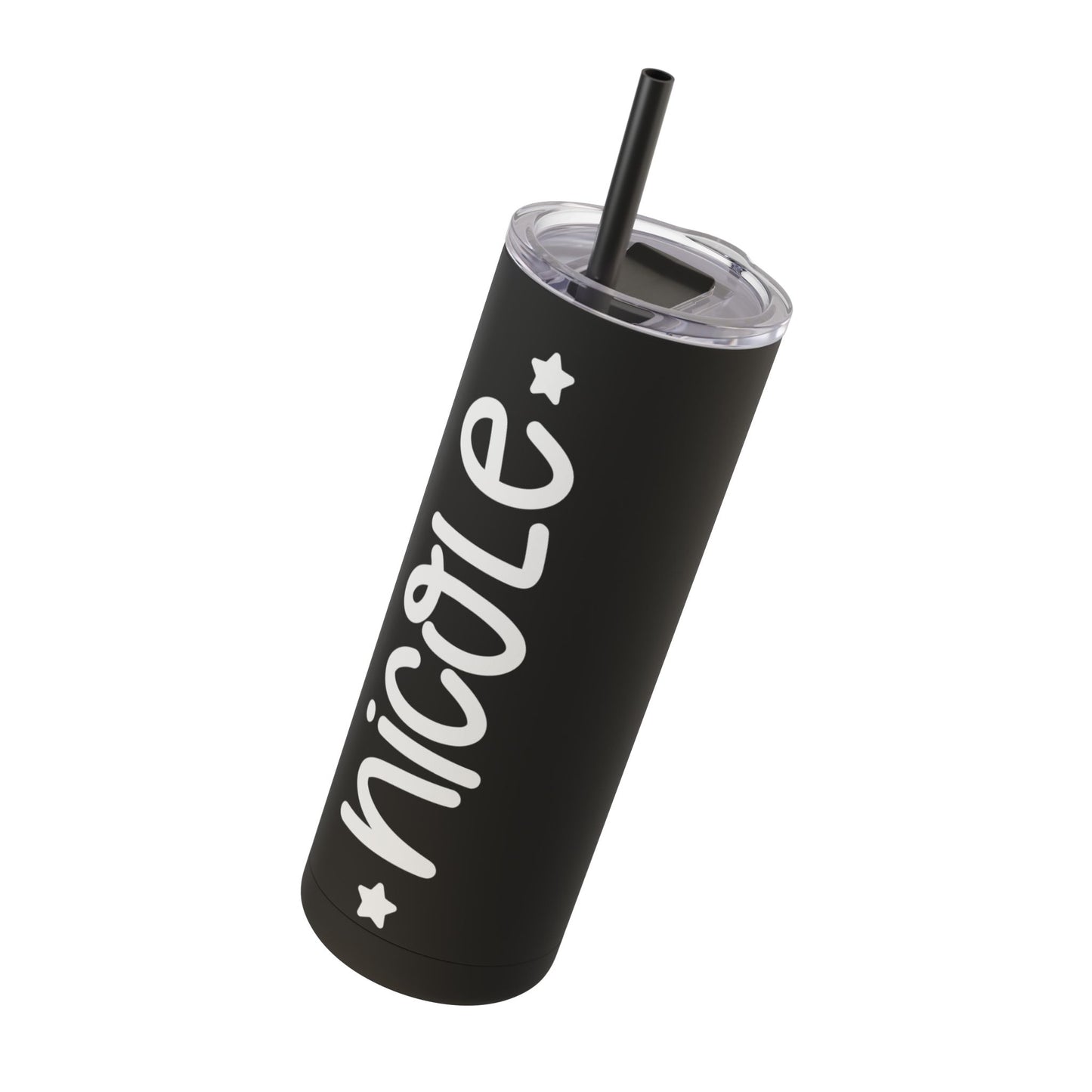 Personalized Skinny Matte Tumbler, 20oz