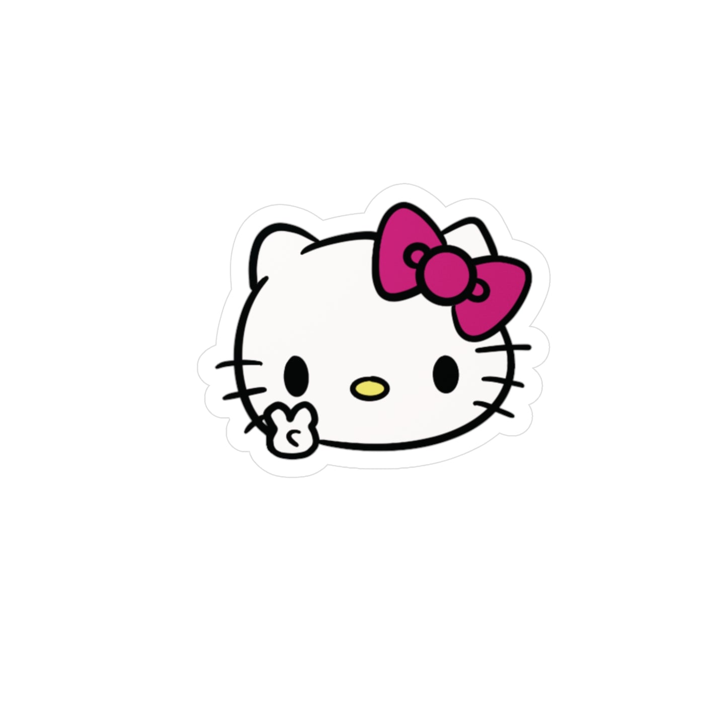 Cute Hello Kitty Sticker (waterproof)
