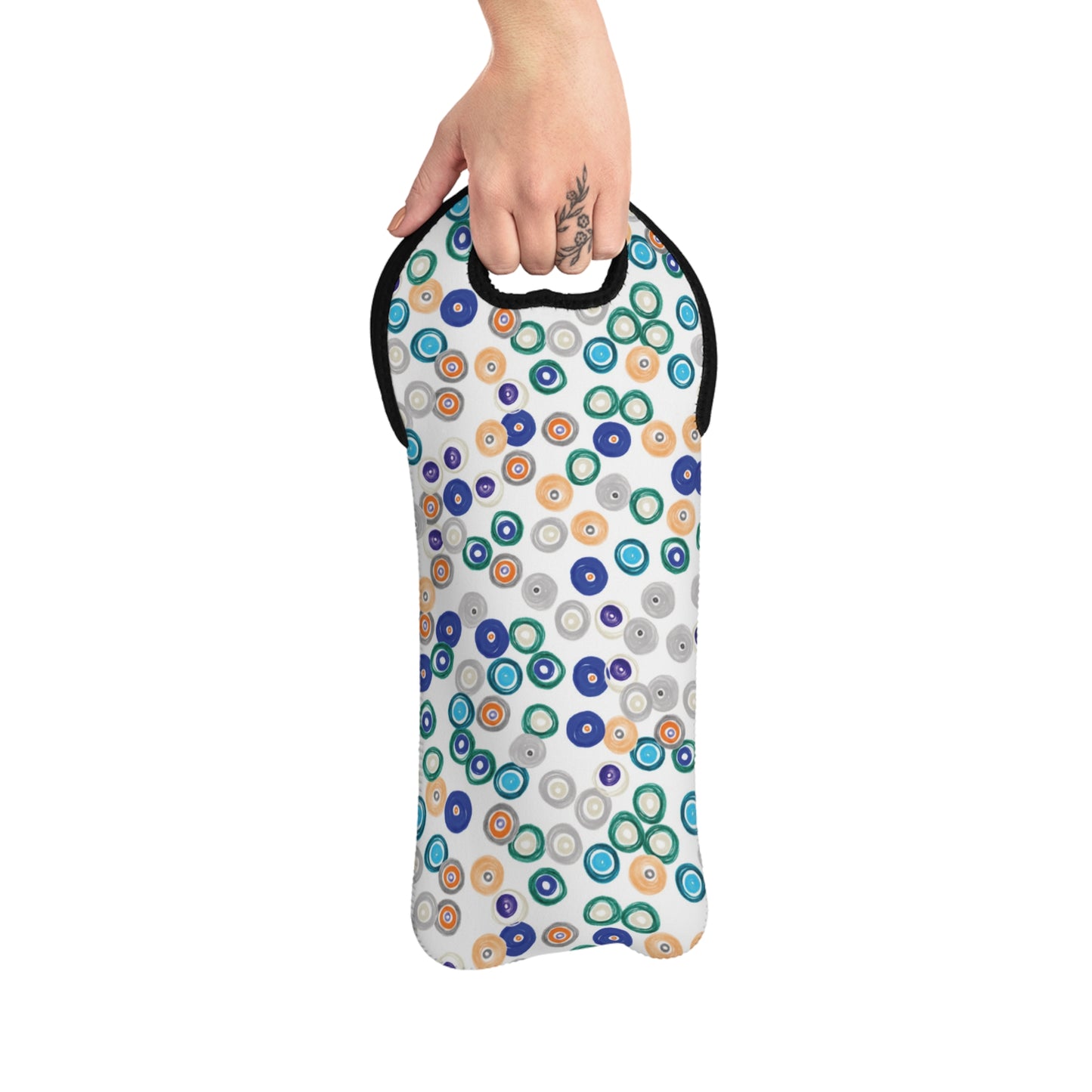 Cute Wine Tote Bag | Insulated Wine Bag