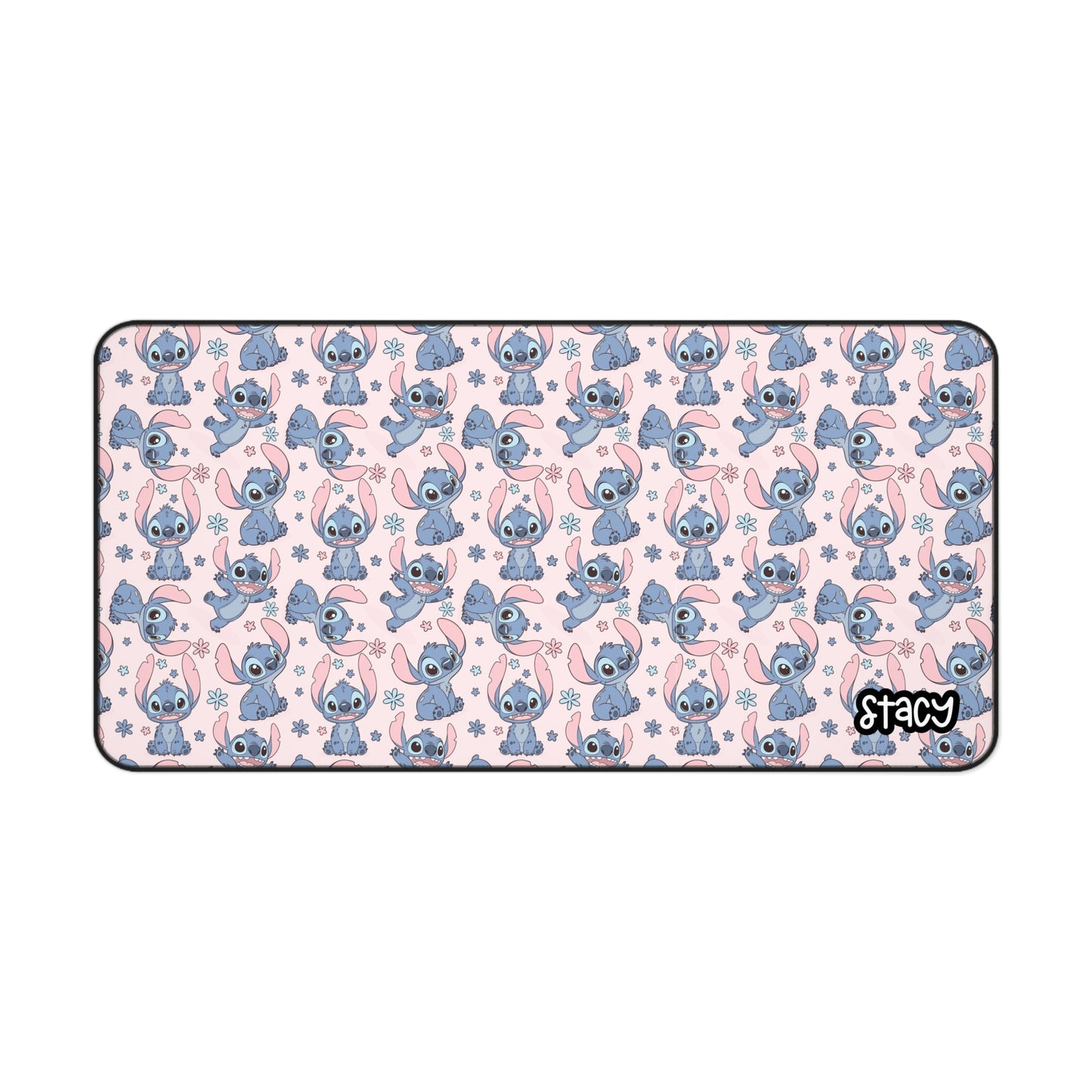 Cute Stich Desk Mat, Cute Lilo & Stich Desk Mat, Office Decor, Gaming Mouse Pad, Easy Clean Desk Accessory, Gift for Students and Teachers, Desk Mat for Kids