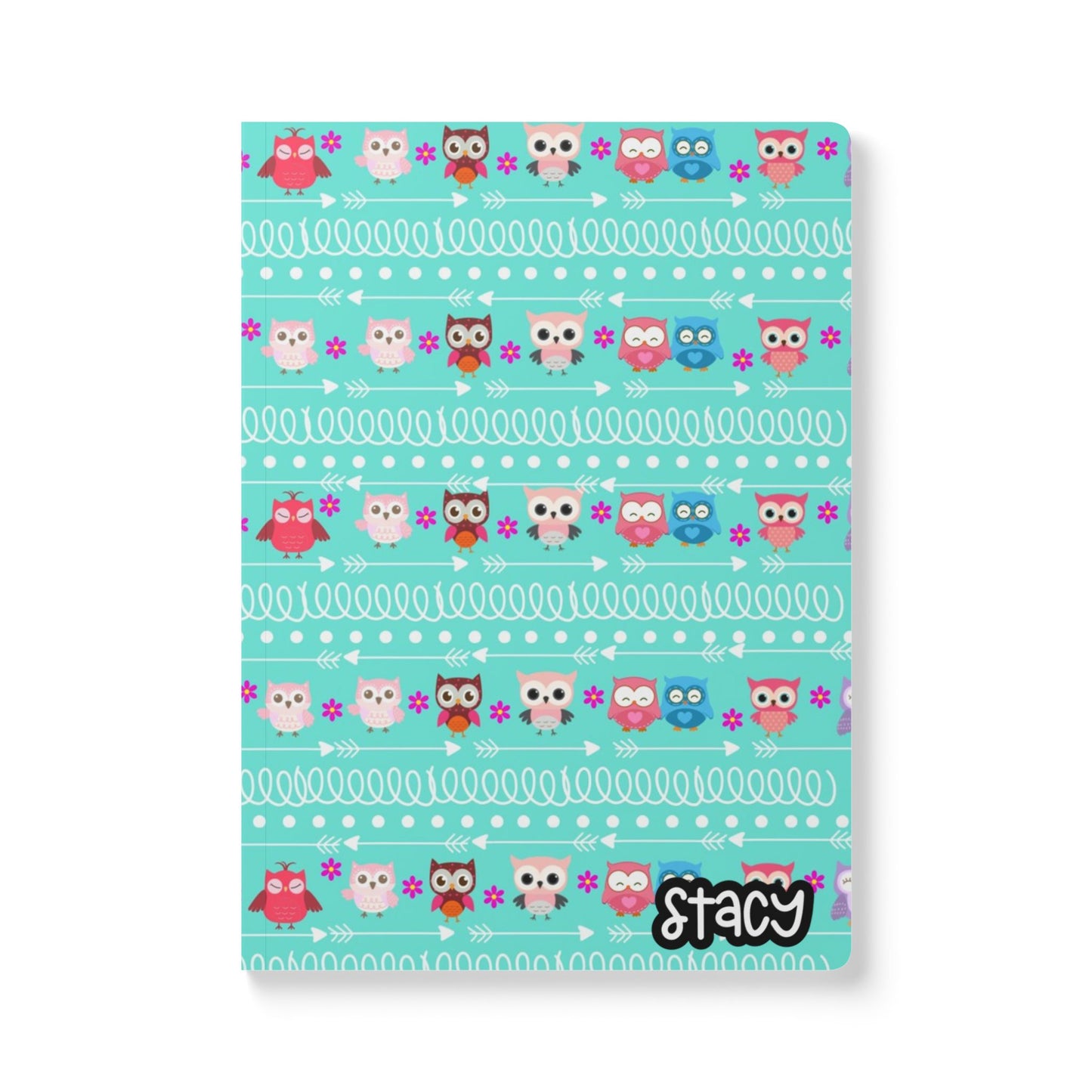 Cute Owl Journal - Perfect for Students, Gift for Writers, Diary for Kids, School Notepad, Cute Stationery