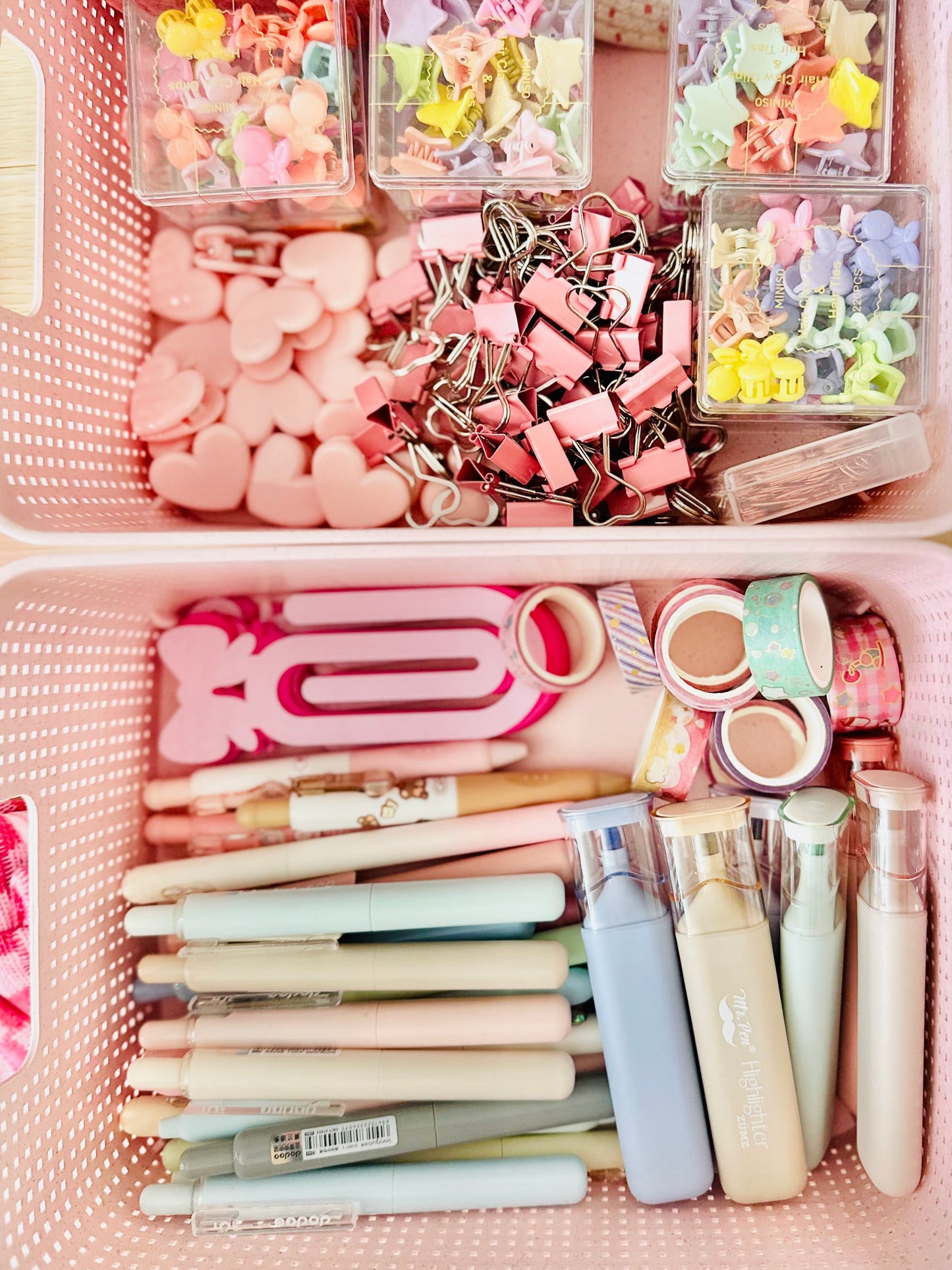 🎀 Standard Desk Kit Mystery Box — 29 Curated Items for a Cute Desk Glow‑Up | Pink Aesthetic Desk Set & Gift Box | ADD TO DESK MAT ORDER GET 15% OFF
