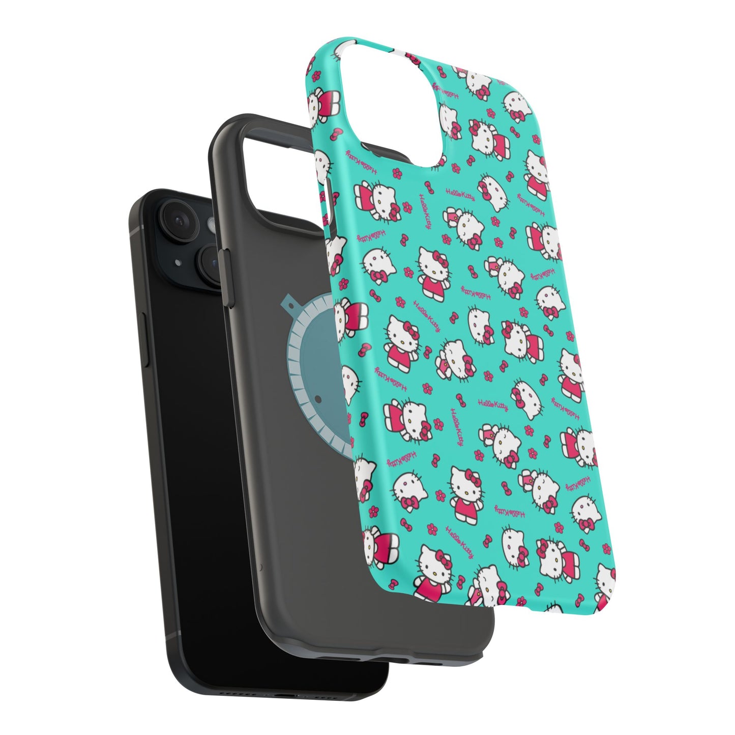 Cute Hello Kitty Magnetic Tough Case - Durable Phone Protection with Adorable Design