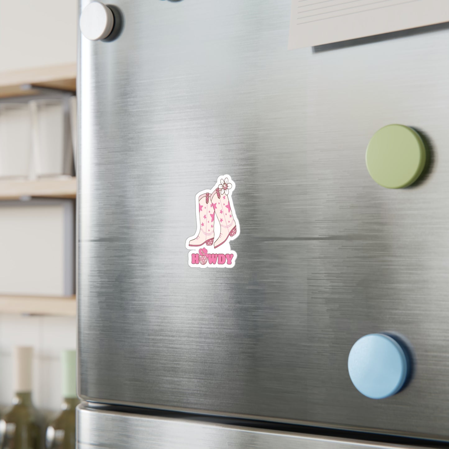 Cute Cowgirl Boots Sticker (waterproof) 2”x3”