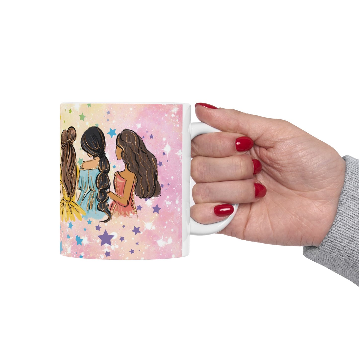 Cute Disney Princess Coffee Mug (11oz)