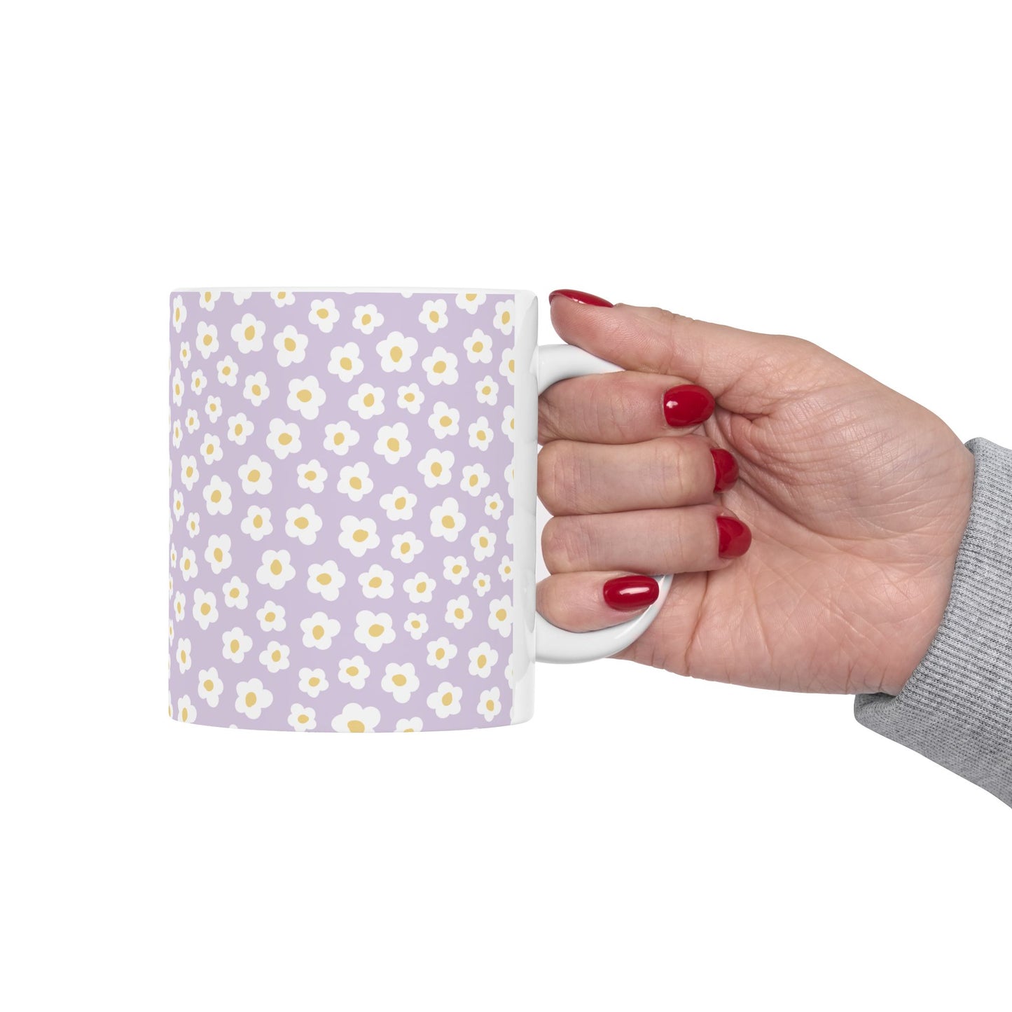 Cute Retro Flowers Coffee Mug (11oz)