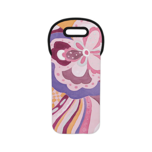 Cute Wine Tote Bag | Insulated Wine Bag