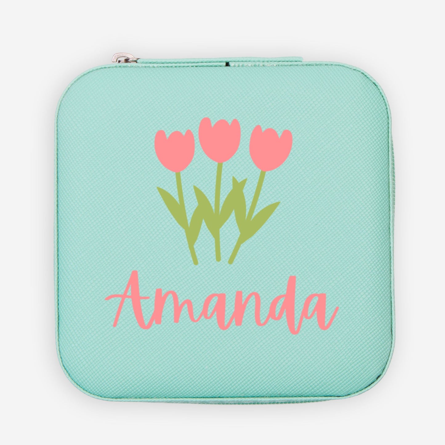 Personalized Jewelry Box / Jewelry Travel Case