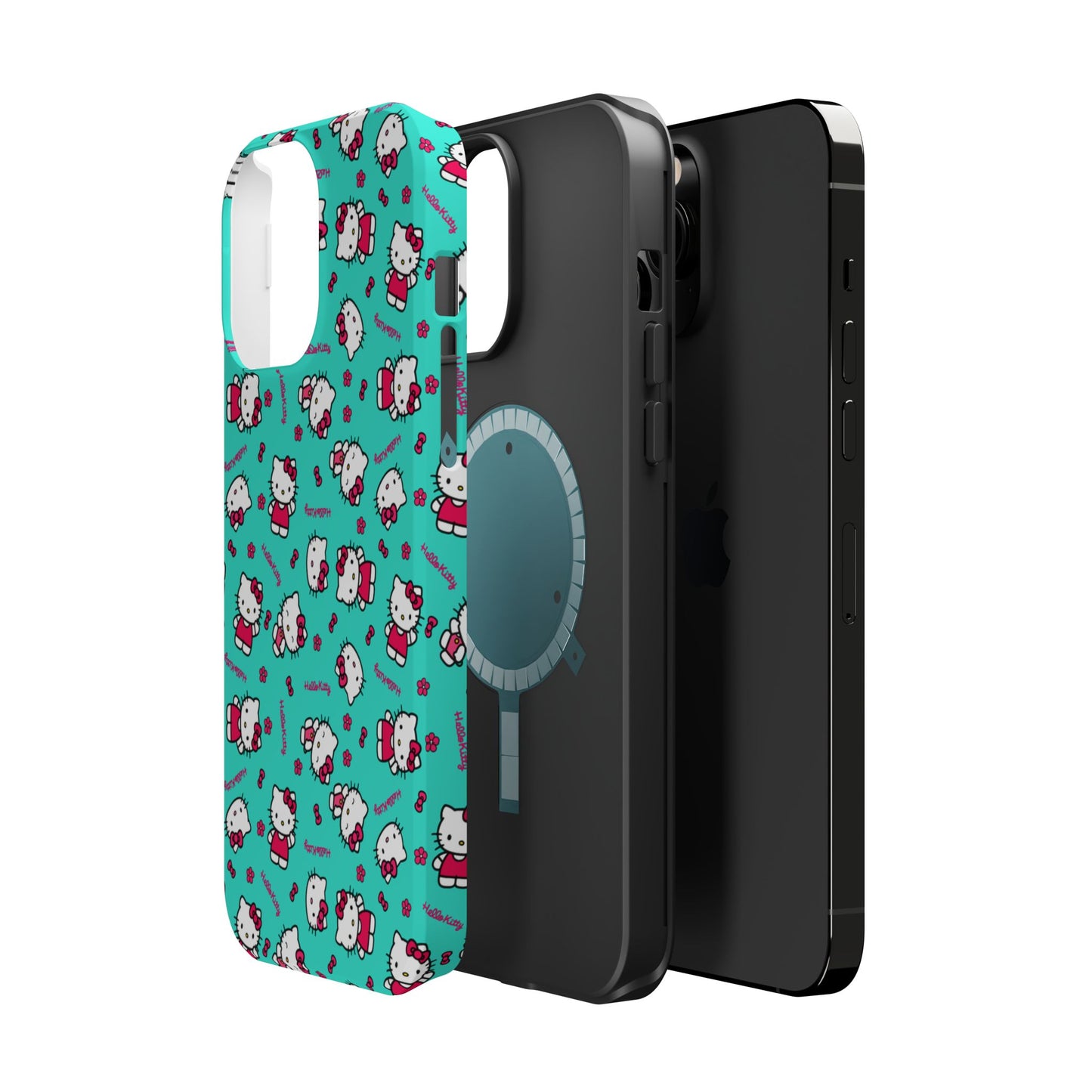 Cute Hello Kitty Magnetic Tough Case - Durable Phone Protection with Adorable Design