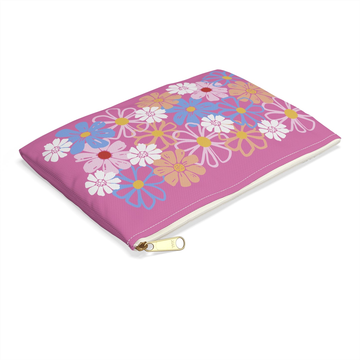Floral Accessory Pouch | Colorful Makeup Bag for Spring Celebrations