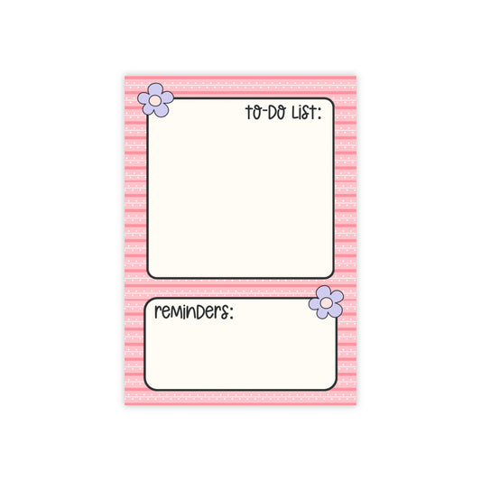 Cute Notepad | To- Do List
