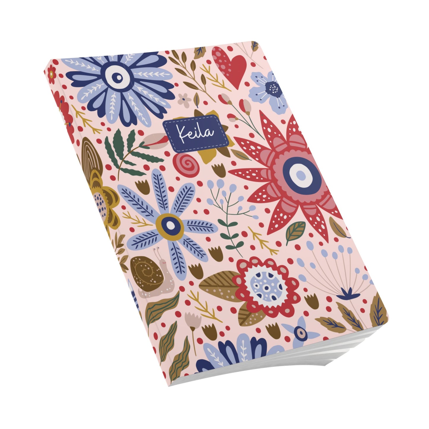 Personalized Softcover Journal | Notebook 5.75” x 8”