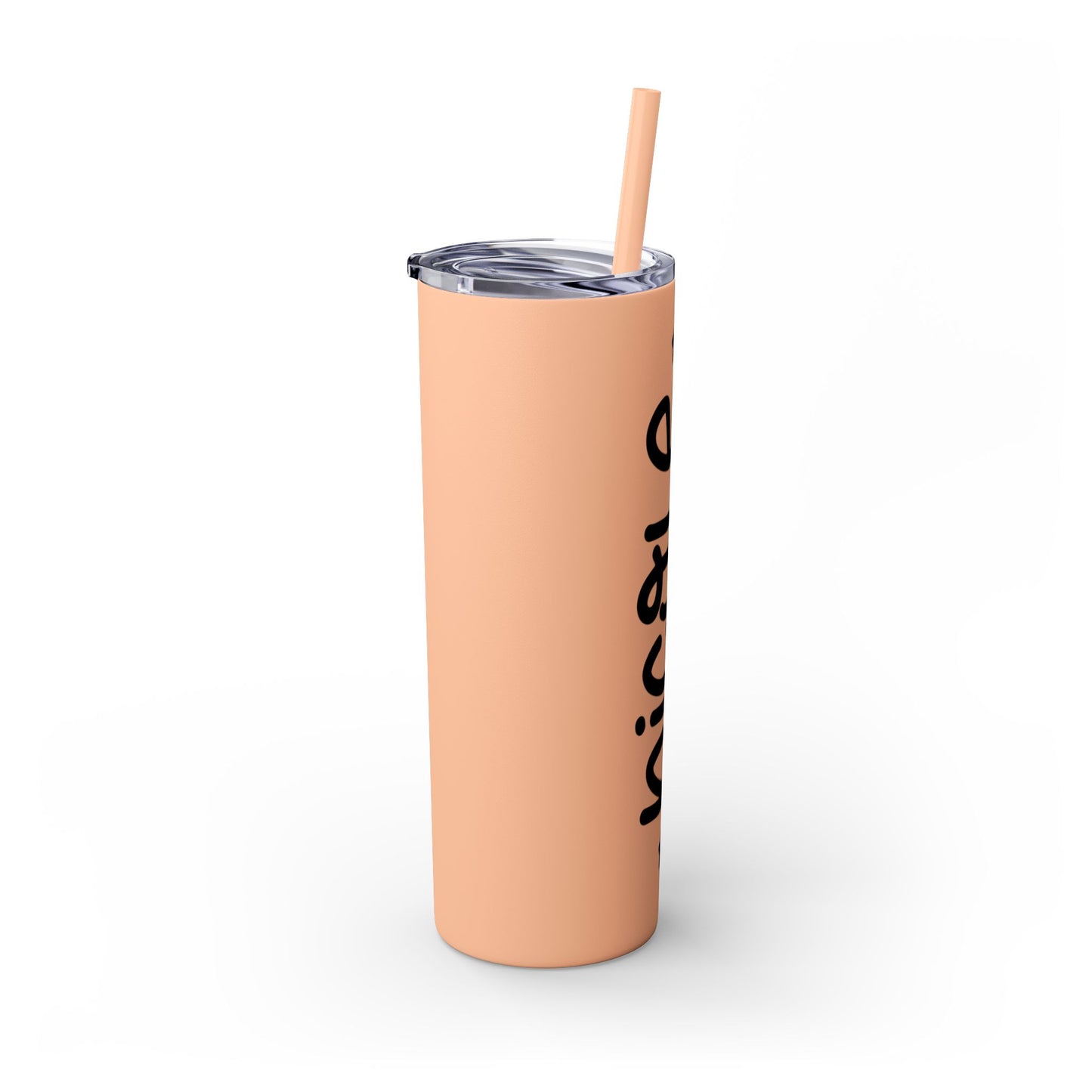 Personalized Skinny Tumbler with Straw, 20oz