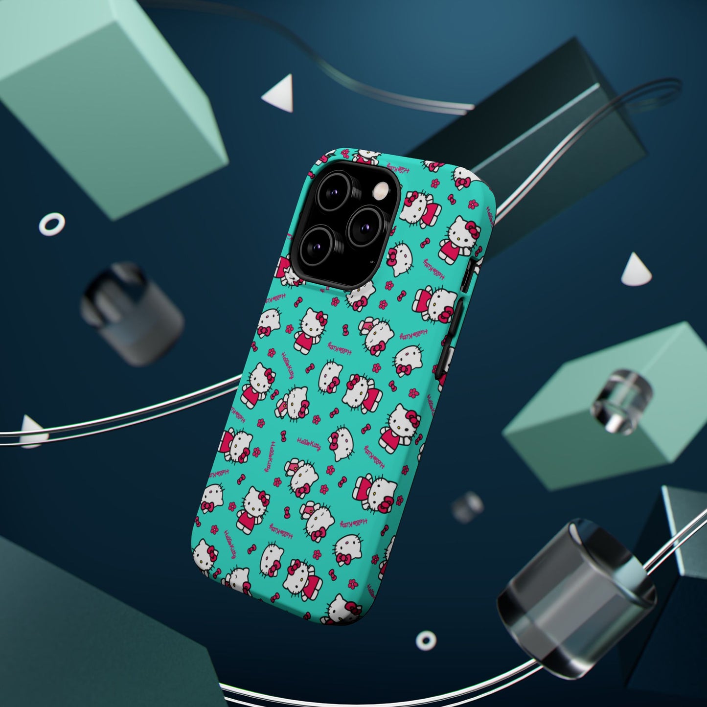 Cute Hello Kitty Magnetic Tough Case - Durable Phone Protection with Adorable Design