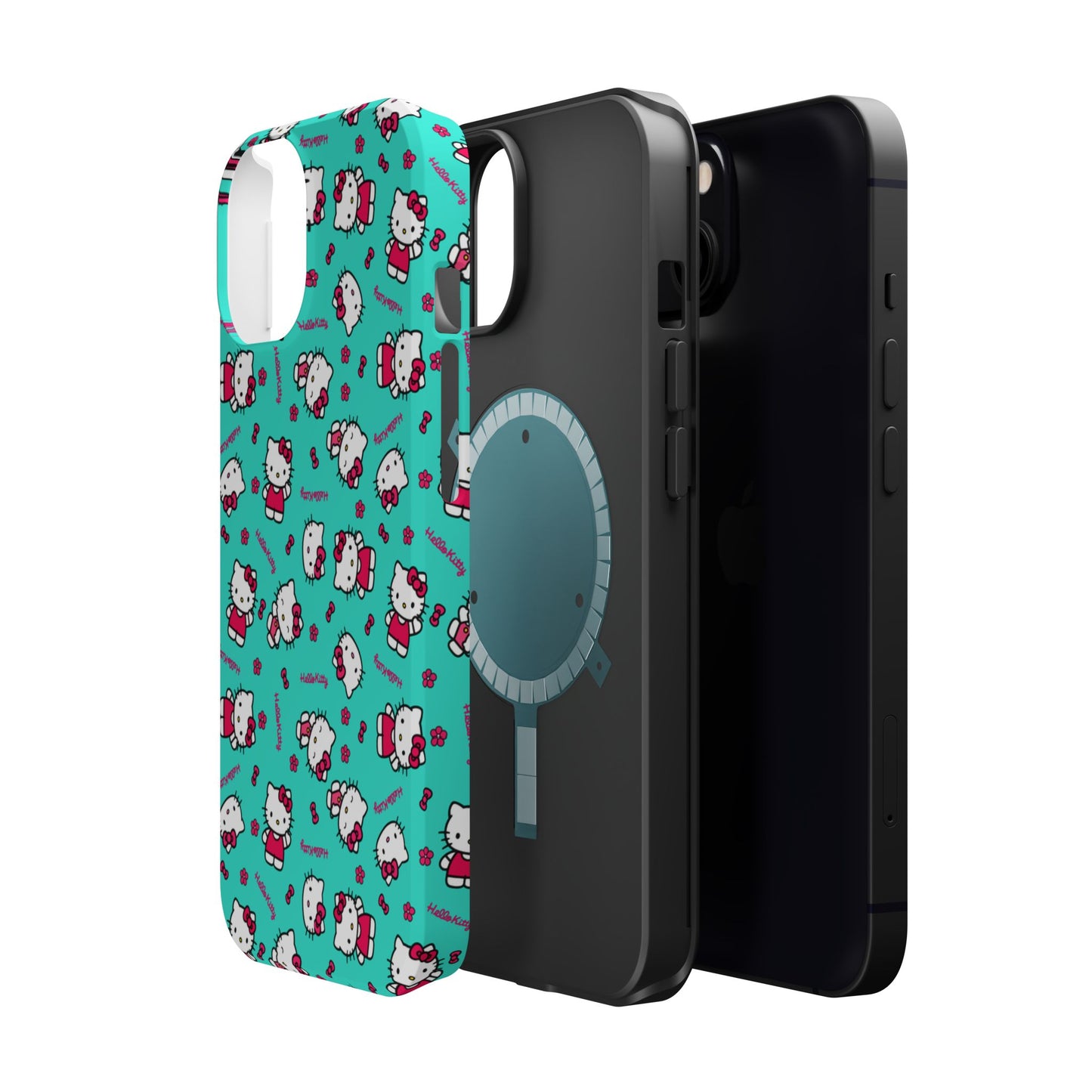 Cute Hello Kitty Magnetic Tough Case - Durable Phone Protection with Adorable Design