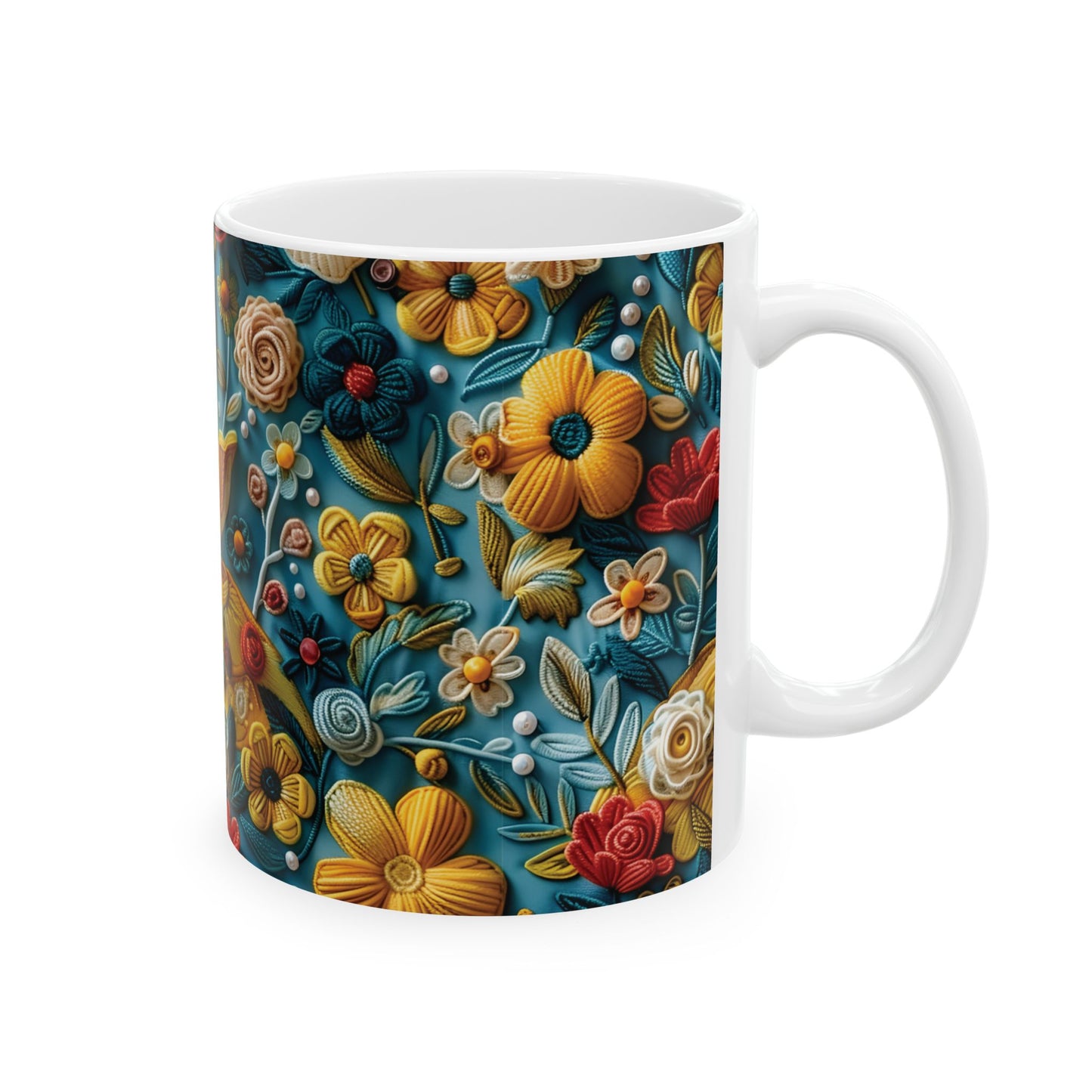 Cute Disney Princess Coffee Mug (11oz) | Princess Belle Reading Coffee Mug