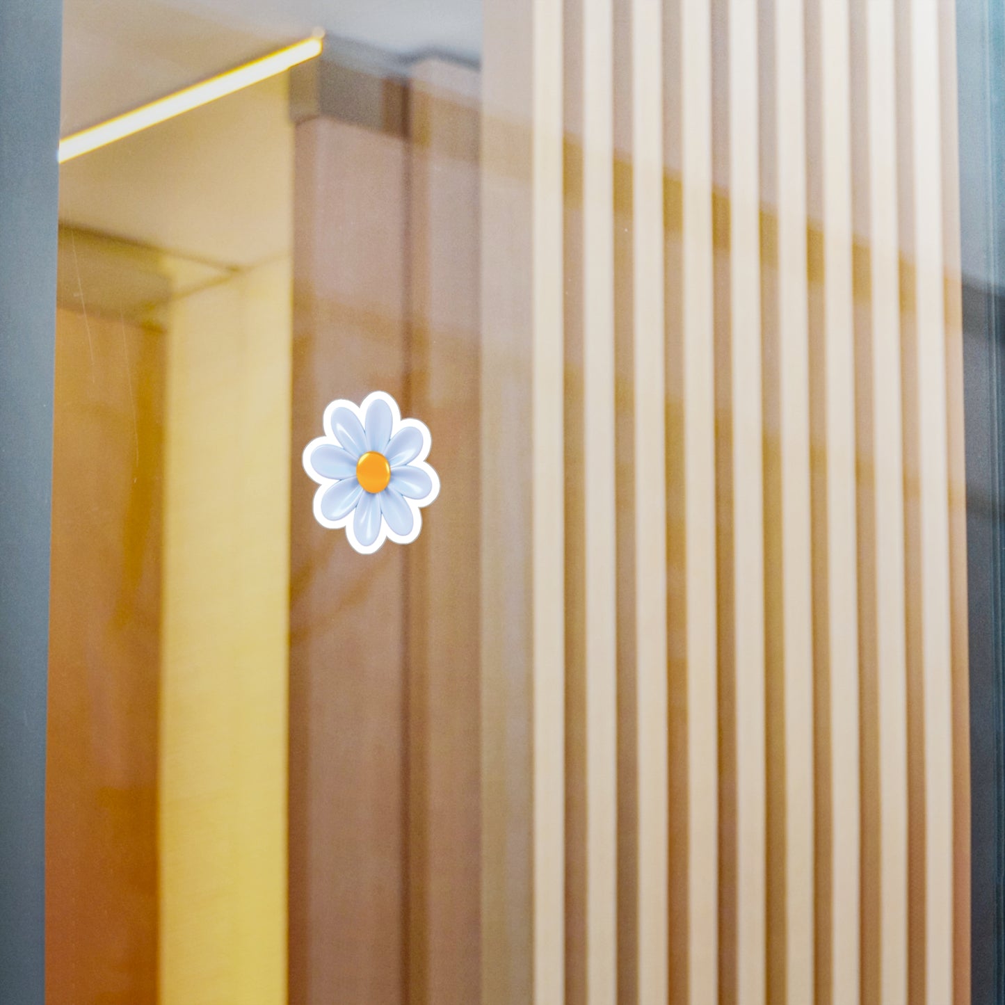 Cute Flower Decorative Sticker (waterproof) 2”x2”