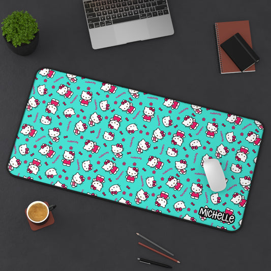 Cute Hello Kitty Desk Mat - Personalized Office Decor