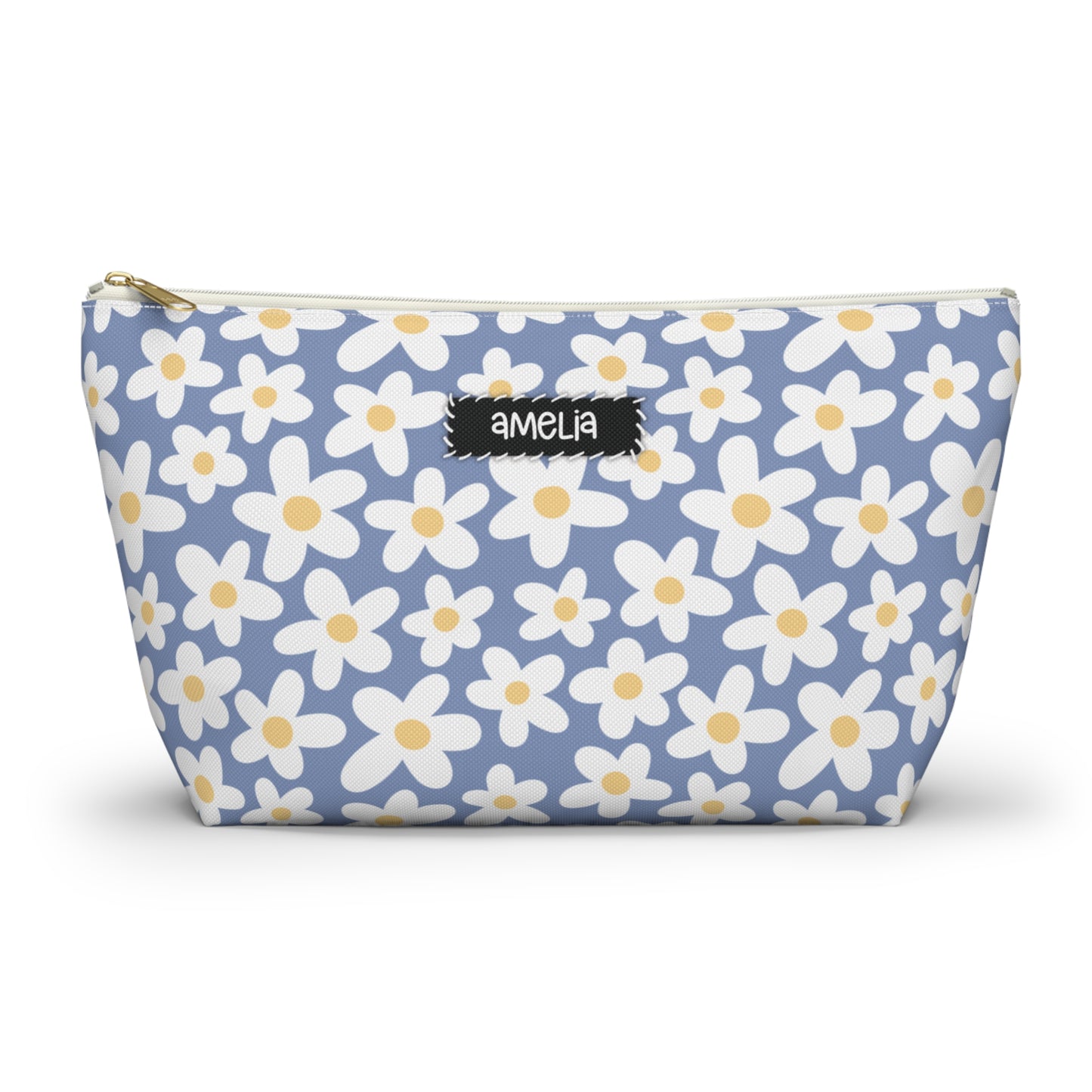 Personalized Floral Pouch | Floral Accesories Bag