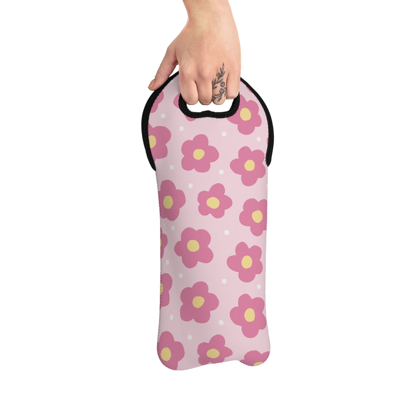 Cute Wine Tote Bag | Insulated Wine Bag