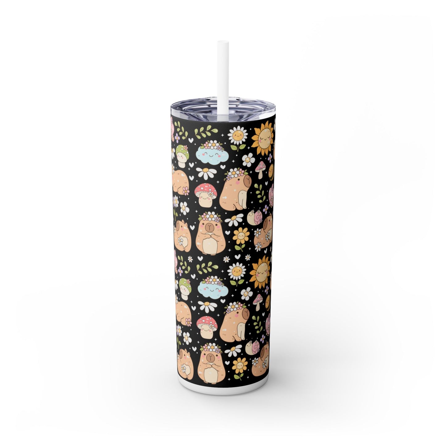 Matching Capybara mousepad, notebook, pen and 20oz Tumbler (black)- Personalization option available!